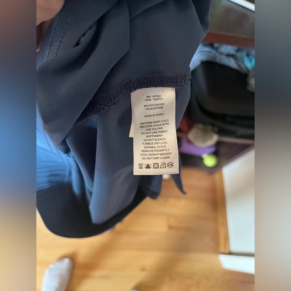 Eddie Bauer Ankle Indigo Lightweight Pants Size Large - Picture 10 of 10